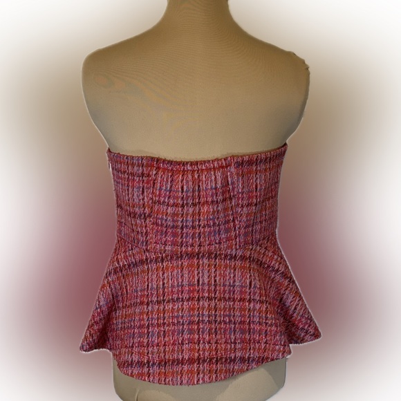 Maeve Anthropologie Shannon Peplum Sleeveless Top - Picture 3 of 6